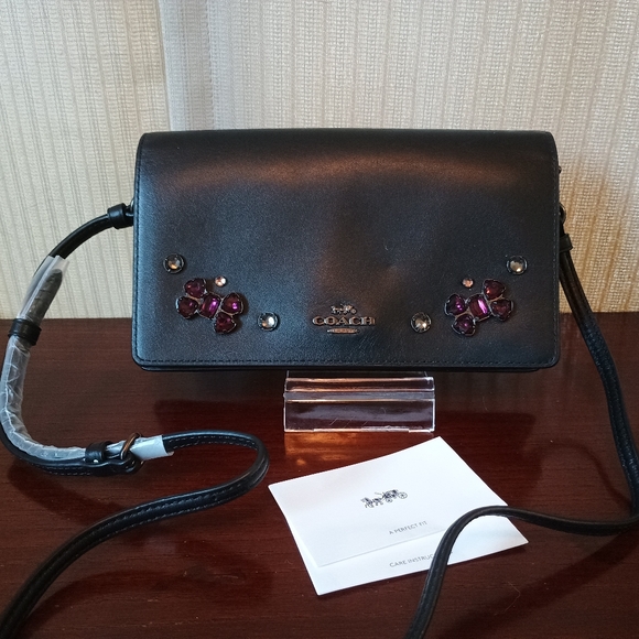 Coach Dinky Crystal Crossbody Bag - Picture 1 of 5